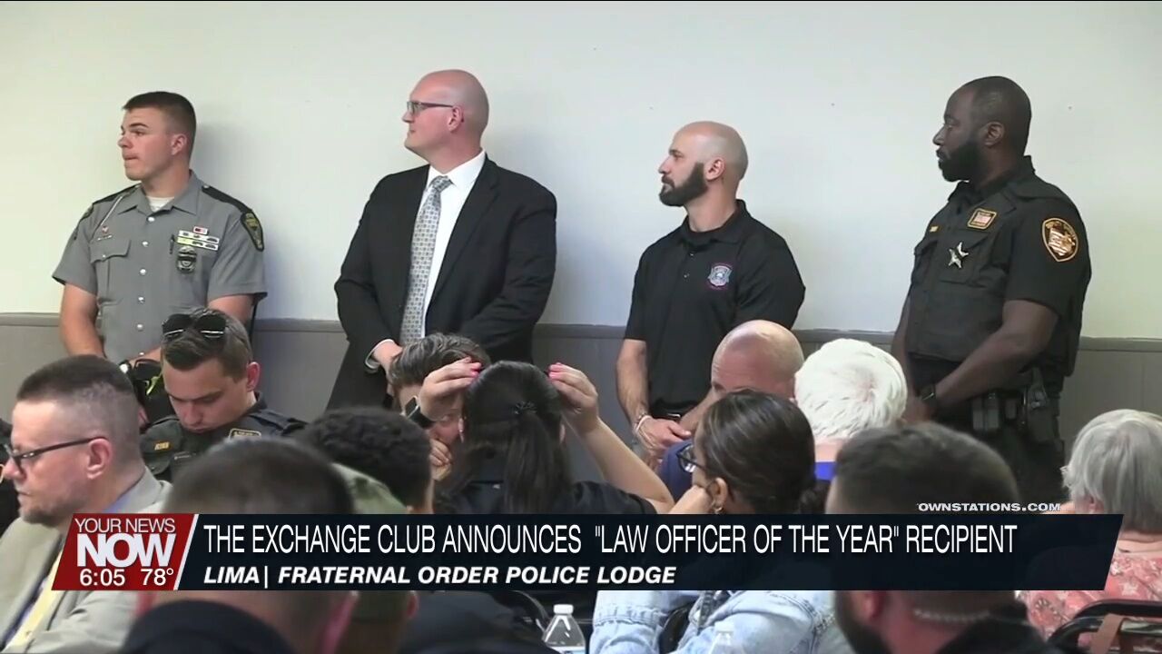 Shawnee Township's Detective Jacob Breitigan named Law Officer of the Year